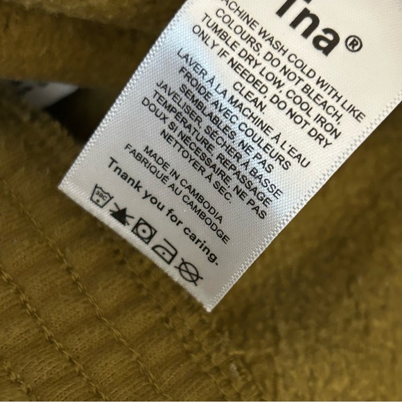 ❤️ TNA Tan Pants sweat fleece sweat pants L - Picture 6 of 11